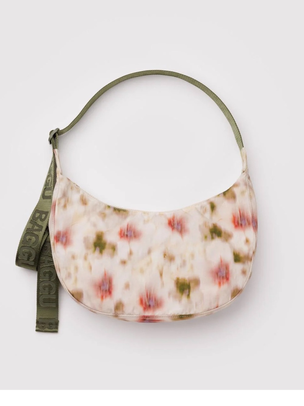 BAGGU Medium Nylon Crescent Bag - NWT